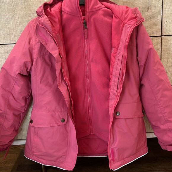 NWOT Lands' End Kids 3 in 1 Squall Jacket Large 14 - Picture 8 of 8